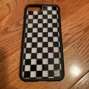 B&W checkered IPhone 7/8 Plus Case
